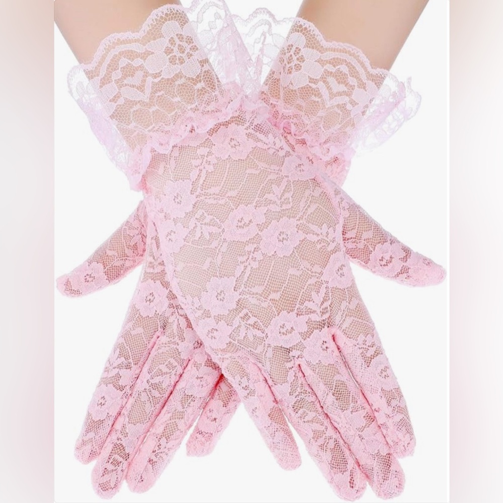 Lace Gloves (SOFT PINK) NWT (Dooney & Bourke items not included)